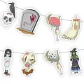 Korkunç Halloween Dekoratif Banner 130x20 cm