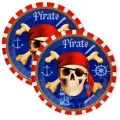 Korsan Temalı Tabak 8 adet