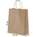 Kraft Kağıt Çanta (25*31 cm)