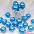 Krom Balon 5 inç Mavi 1 Adet