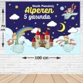 Küçük Prens Doğum Günü Afişi 70*100 cm