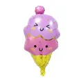 Külah Dondurma Pembe Folyo Balon (38x65 cm)