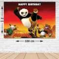 Kung Fu Panda Doğum Günü Afişi Fotosuz 70*100 cm