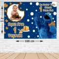 Kurabiye Canavarı Doğum Günü Afişi 70*100 cm
