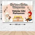 Kuran Okuyorum Afişi Kız 70*100 cm