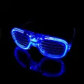 Led Işıklı Gözlük Mavi - 1 Adet