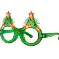Led ışıklı Yılbaşı Çam Ağacı Gözlük - 1 Adet