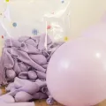 Lila 5 inç Makaron Balon 1 Adet