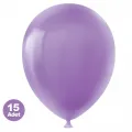 Lila Pastel Balon 15 Adet