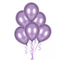 Lila Balon Metalik 100 Adet
