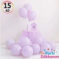 Lila Makaron Balon 1 Adet 30 cm