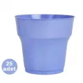Lila Plastik Bardak Lüks (25 adet)