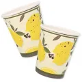 Limon Temalı Bardak 8 adet