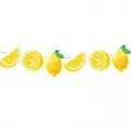 Limon Temalı Dekoratif Banner 140x17 cm