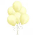 Makaron Balon Sarı (15 Adet)