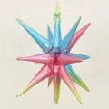 Makaron Renkli Kutup Yıldızı Folyo Balon 55 cm