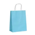 Mavi Kağıt Çanta (18x24 cm)