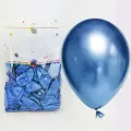 Mavi Krom Balon 50 Adet (30 cm)