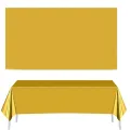 Metalik Gold Masa Örtüsü (137x183 cm)