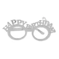 Metalik Karışık Renkli Happy Birthday Gözlük (1 Adet)