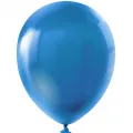 Metalik Mavi Balon 1 Adet