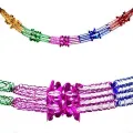 Metalize Zincir Süs Renkli (370 cm) Büyük