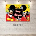 Mickey Mouse Doğum Günü Afişi (75x107 cm)