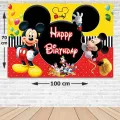 Mickey Mouse Doğum Günü Afişi Fotosuz 70*100 cm
