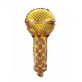 Mikrofon Folyo Balon Gold (51x25 cm)