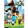 16 Sayfa Minecraft Boyama Kitabı Stickerlı 1 Adet
