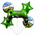 Minecraft Folyo Balon 5li set