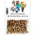 Minecraft Hediyelik Kedi Maması 5 Adet