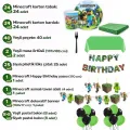 Minecraft Parti Malzemeleri Seti (24 Kişilik)