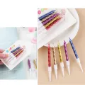 Mini Metalik Karışık Renkli Spiral Mum 10 Adet