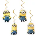 Minions Spiralli Asma Süs (4 Adet)