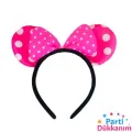 Minnie Mouse Tacı Puantiyeli Pembe