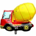 Mixer Truck İnşaat Folyo Balon 77x65 cm