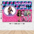 Monster High Doğum Günü Parti Afişi 70*100 cm