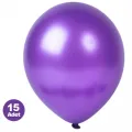 Mor Balon 15 Adet