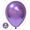 Mor Krom Balon 5 Adet (30 cm)