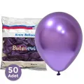 Mor Krom Balon 50 Adet (30 cm)