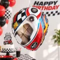 Motorcu Kaskı Temalı Folyo Balon (55x52 cm)