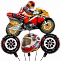 Motosiklet Folyo Balon Set (4lü)