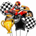 Motosiklet Folyo Balon Seti (5li)