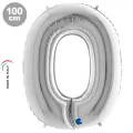 O Harf Folyo Balon – Gümüş – 100 cm (40 inch)
