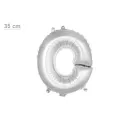 O Harf Folyo Balon – Gümüş – (35 cm - 16 inch)