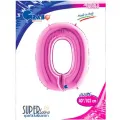 O Harf Folyo Balon – Pembe – 100 cm (40 inch)