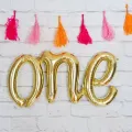 One Folyo Balon Gold (38x110 cm)