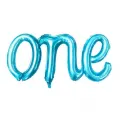 One Folyo Balon Mavi 38*110 cm