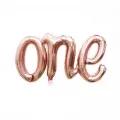 One Folyo Balon Rose Gold 50x107 cm